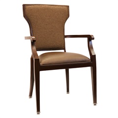 Madison Wood-Look Metal Seating